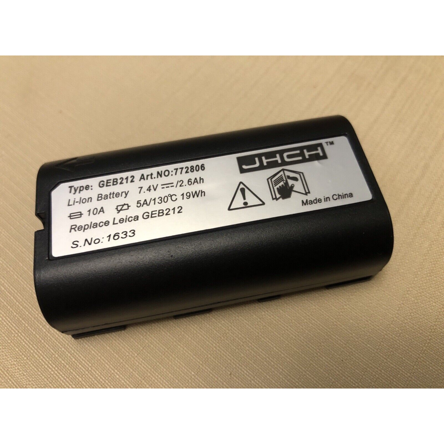 Replacement Battery For Leica GEB212