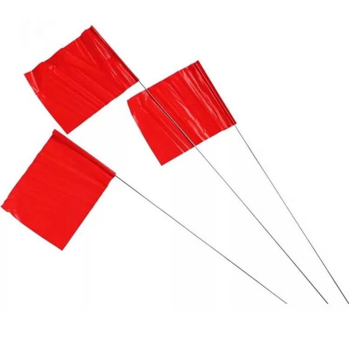 Water Proof Markers Plastic Survey Flags